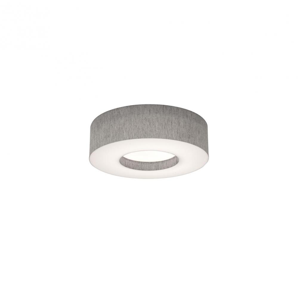 Montclair 12'' Med Base Flush Mount - GY w/