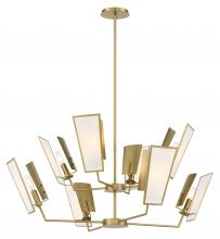 Minka-Lavery 2678-695 - Ricochet - 8 Light 2 Tier Chandelier