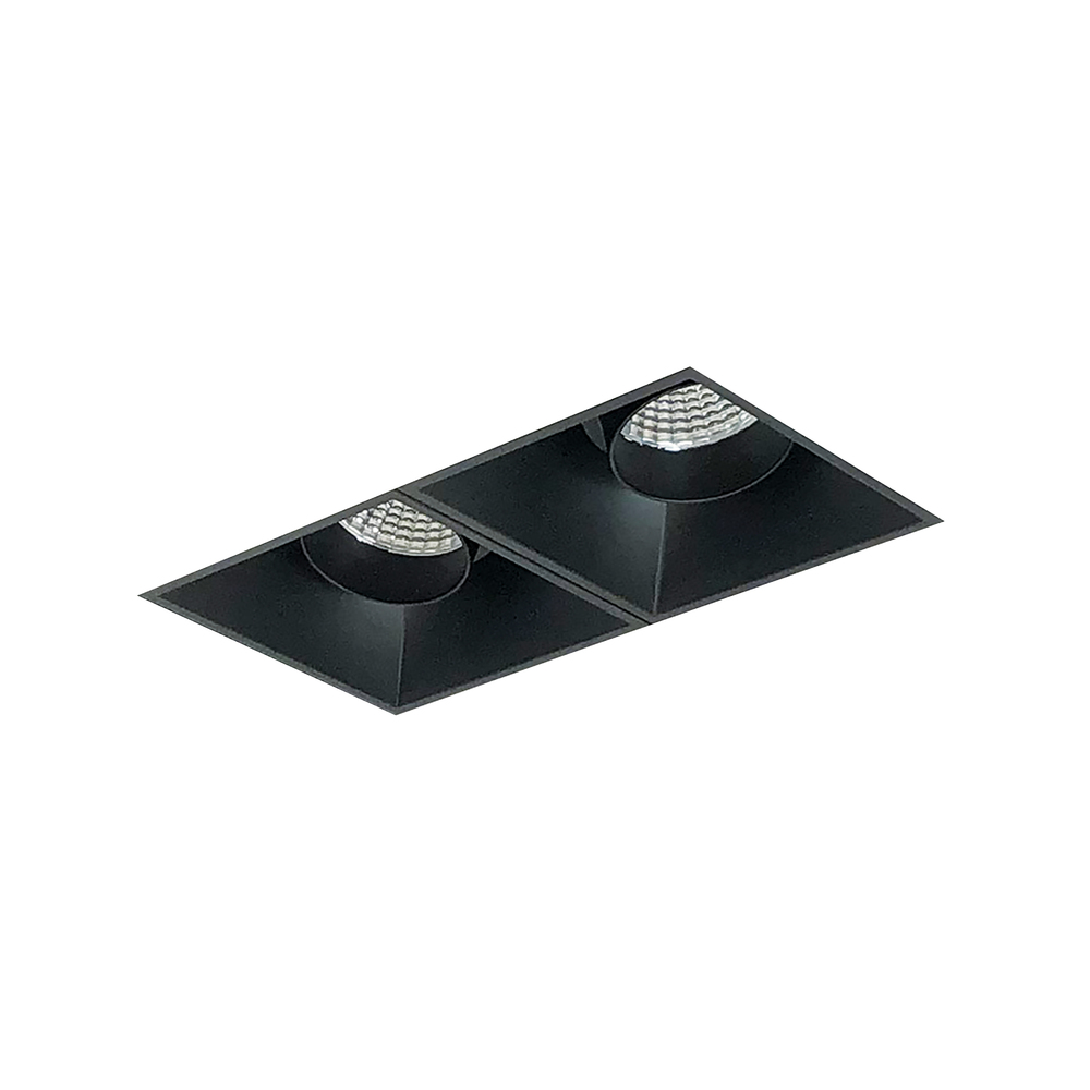 Iolite MLS 2-Head Trimless Reflector Kit, 5000K, 1000lm, Black/MPW Fixed Downlt./Adj. Gimbal Trims