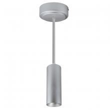 Nora NYLM-2STCDXSSLE3A/12 - 2" iLENE 12" Stem Mount Mini Cylinder, 725lm, 15W, Comfort Dim, Silver, 120V Triac/ELV