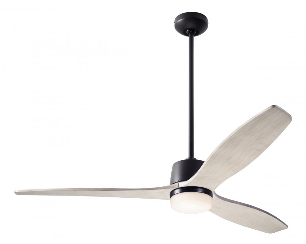 Arbor DC Fan; Dark Bronze Finish; 54" Whitewash Blades; 17W LED; Wall Control