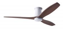 Modern Fan Co. ARB-FM-GW-54-MG-NL-RC - Arbor Flush DC Fan; Gloss White Finish; 54" Mahogany Blades; No Light; Remote Control