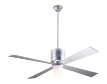 Modern Fan Co. LAP-GV-50-SV-552-002 - Lapa Fan; Galvanized Finish; 50" Silver Blades; 17W LED; Fan Speed and Light Control (3-wire)