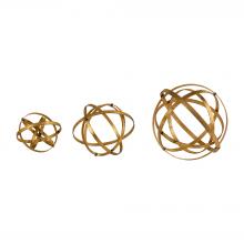 Uttermost 20066 - Uttermost Stetson Gold Spheres, S/3