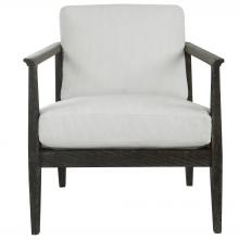 Uttermost 23696 - Brunei White Accent Chair