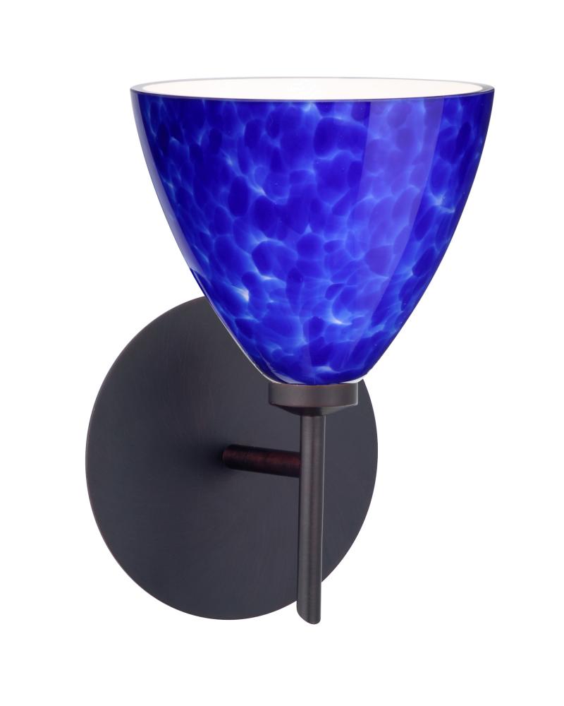 Besa Wall Mia Bronze Blue Cloud 1x5W LED