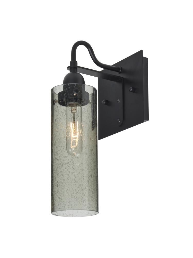 Besa Juni 10 Wall, Moss Bubble, Black Finish, 1x60W Medium Base