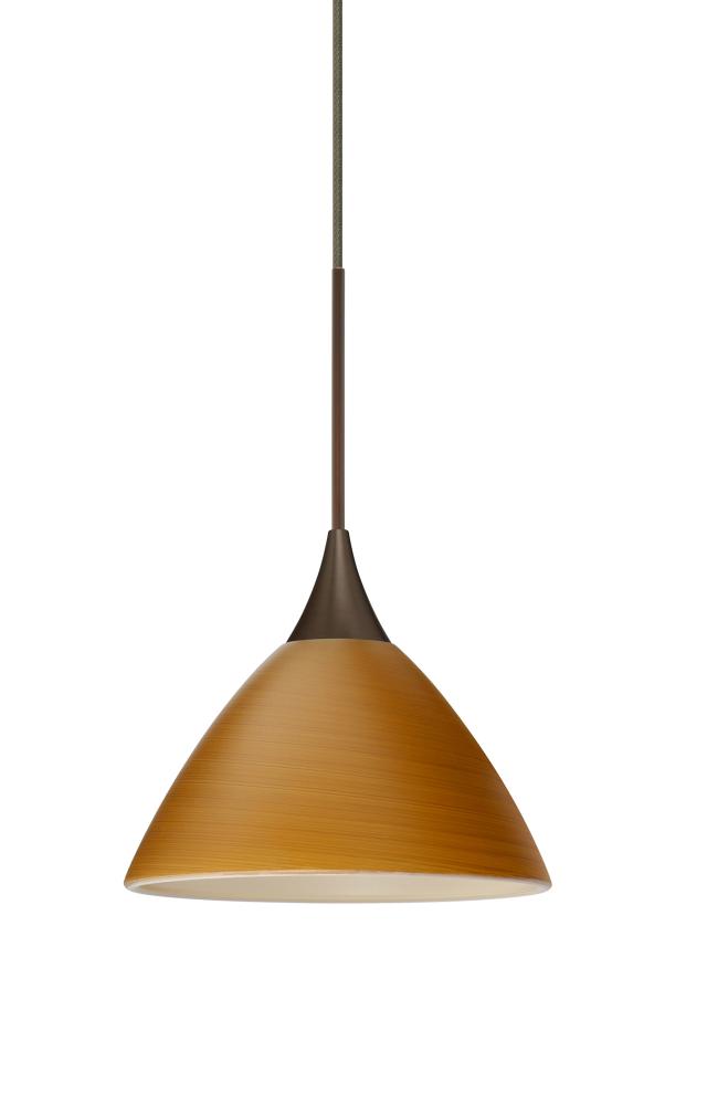 Besa Pendant Domi Bronze Oak 1x50W Halogen