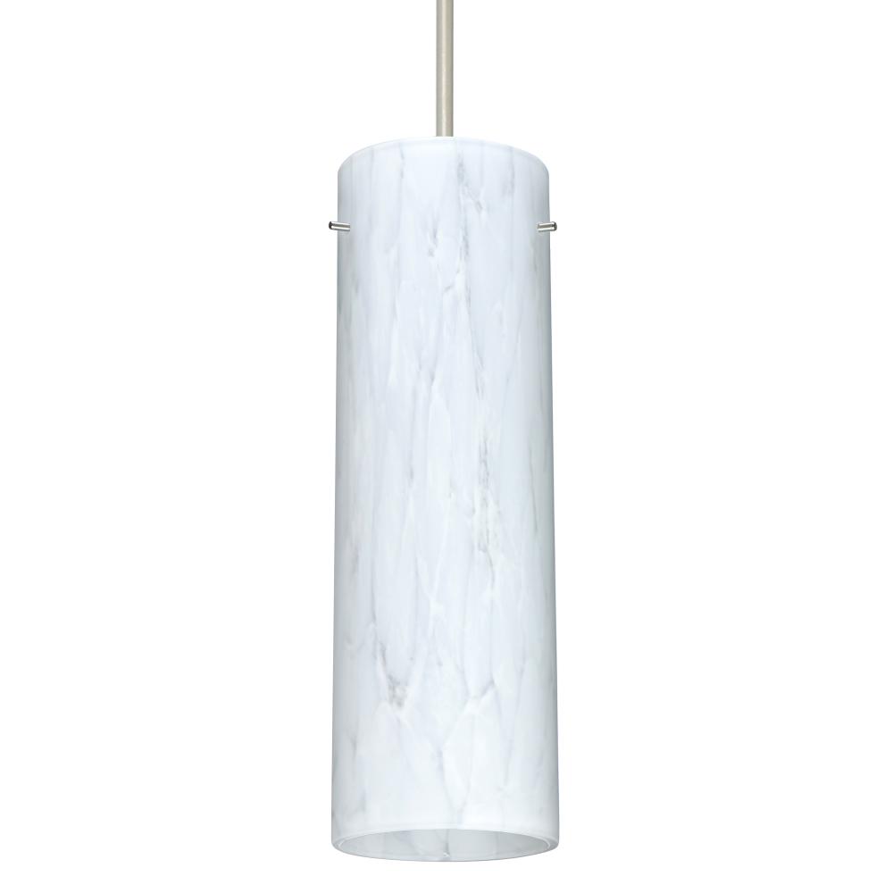 Besa Copa Pendant, Carrera, Satin Nickel, 1x50W Halogen, 277V