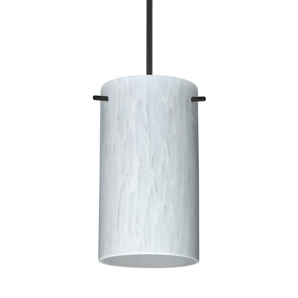 Besa Stilo 7 Pendant Black Carrera 1x50W Halogen, 277V