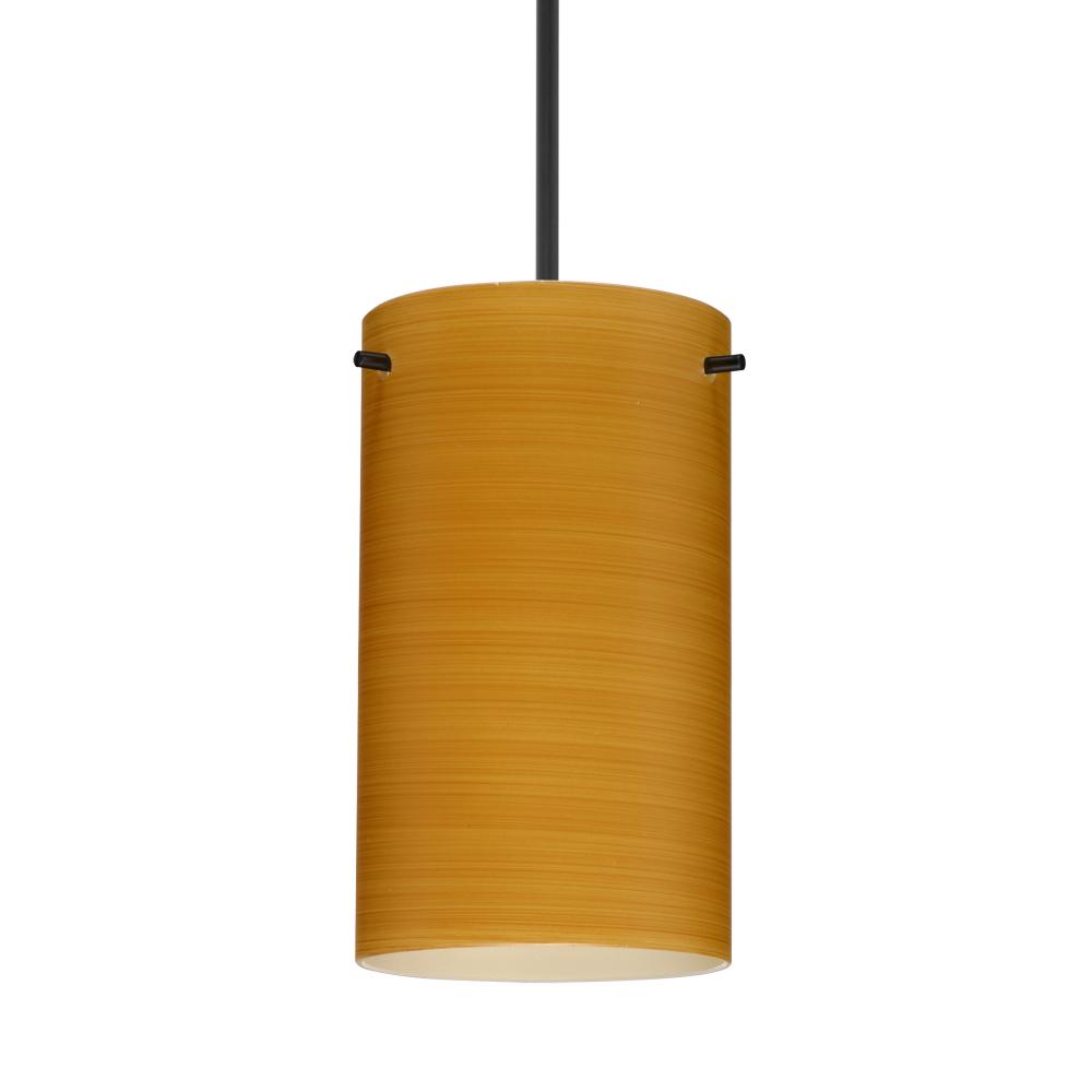 Besa Stilo 7 Pendant Black Oak 1x50W Halogen, 277V