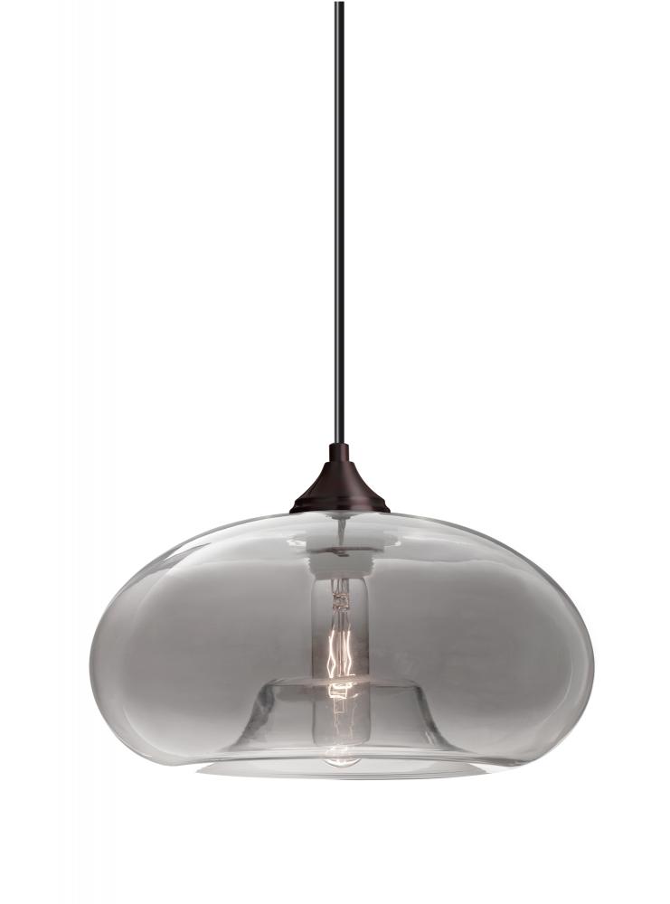 Besa Pendant For Multiport Canopy Bana Bronze Smoke 1x60W Medium Base