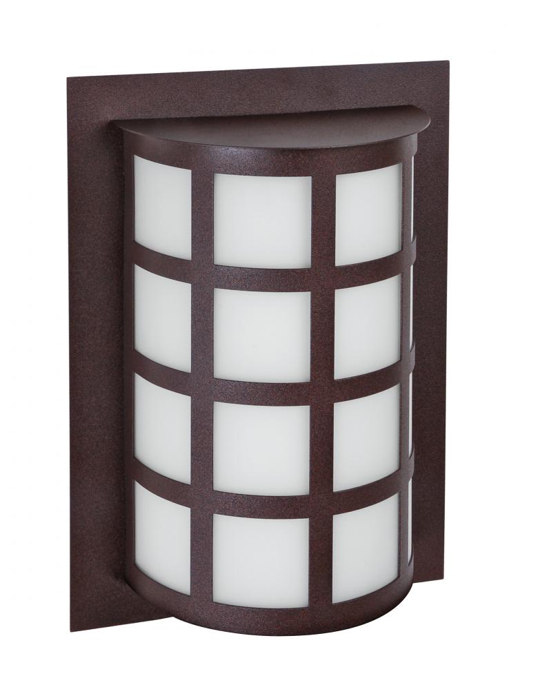 Besa Outdoor Scala 13 Bronze White Acrylic 1x60W A19