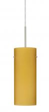 Besa Lighting 1JT-4123VM-SN - Besa Stilo 10 Pendant Satin Nickel Vanilla Matte 1x100W Medium Base