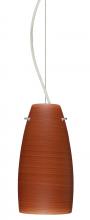 Besa Lighting 1KX-1512CH-LED-SN - Besa Tao 10 LED Cable Pendant Cherry Satin Nickel 1x9W LED