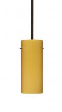 Besa Lighting 1TT-4123VM-LED-BR - Besa Stilo 10 LED Pendant Vanilla Matte Bronze 1x9W LED