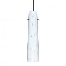 Besa Lighting 1XC-567419-BK-277 - Besa Camino Pendant Black Carrera 1x50W Halogen, 277V