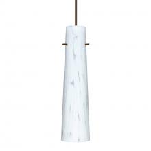 Besa Lighting 1XC-567419-BR-277 - Besa Camino Pendant Bronze Carrera 1x50W Halogen, 277V