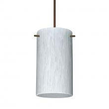 Besa Lighting 1XT-440419-BR-277 - Besa Stilo 7 Pendant Bronze Carrera 1x50W Halogen, 277V