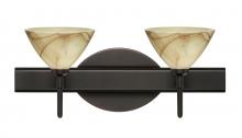 Besa Lighting 2SW-174383-BR - Besa Wall Domi Bronze Mocha 2x40W G9