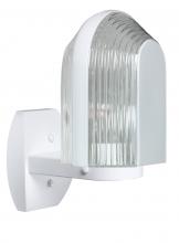 Besa Lighting 313953-WALL - Costaluz 3139 Series Wall White 1x75W A19