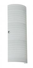 Besa Lighting 8193KR-PN - Besa Wall Torre 18 Polished Nickel Chalk 2x75W Medium Base