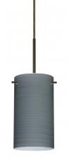 Besa Lighting B-4404TN-LED-BR - Besa Stilo 7 LED Pendant For Multiport Canopy Titan Bronze 1x9W LED