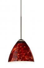 Besa Lighting RXP-177941-BR - Besa Pendant Mia Bronze Garnet 1x50W Halogen