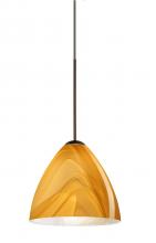 Besa Lighting RXP-1779HN-BR - Besa Pendant Mia Bronze Honey 1x50W Halogen