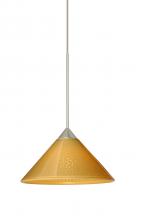 Besa Lighting X-282490-SN - Besa Pendant For Multiport Canopy Kona Satin Nickel Mango Starpoint 1x50W Halogen