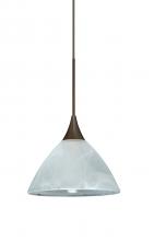 Besa Lighting XP-174352-BR - Besa Pendant Domi Bronze Marble 1x50W Halogen