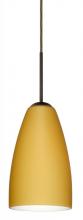 Besa Lighting 1JT-1511VM-LED-BR - Besa Riva 9 LED Pendant Vanilla Matte Bronze 1x9W LED