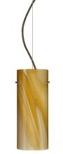 Besa Lighting 1KX-4123HN-LED-BR - Besa Stilo 10 LED Cable Pendant Honey Bronze 1x9W LED