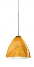 Besa Lighting 1XP-1779HN-BR - Besa Pendant Mia Bronze Honey 1x50W Halogen