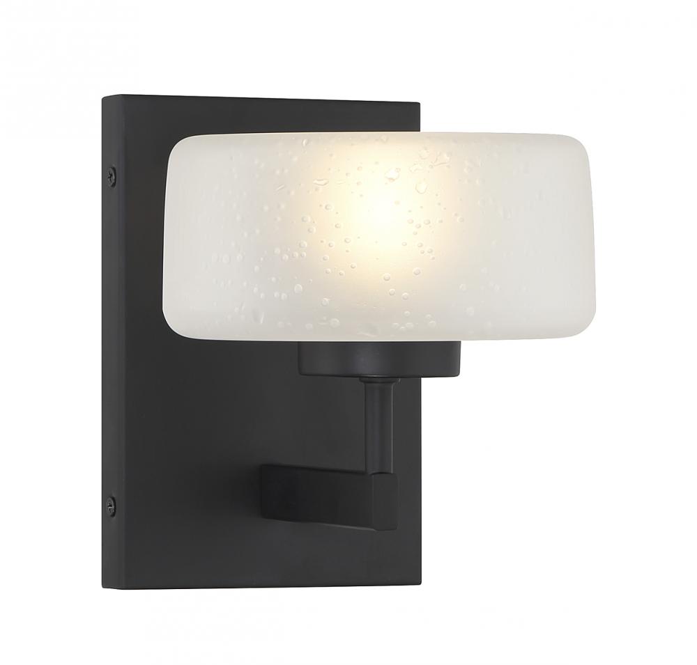 Falster 1-Light LED Wall Sconce in Matte Black