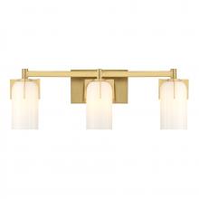 Savoy House 8-4128-3-322 - Caldwell 3-Light Bathroom Vanity Light in Warm Brass