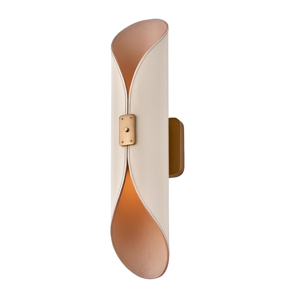 Cape LED White Wall Sconce