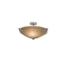 Kalco 4848PS/BLZ - Grande 22 Inch Semi Flush Mount