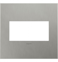 Legrand AD2WP-BS - Standard FPC Wall Plate, Brushed Stainless Steel