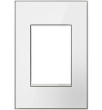 Legrand AD1WP-MW - Compact FPC Wall Plate, Mirror White