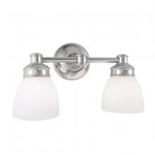 Norwell 8792-CH-OP - Spencer 2 Light Sconce