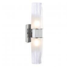 Norwell 9759-CH-CF - Icycle Double Wall Sconce