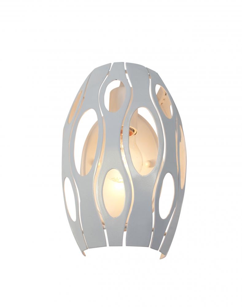 Masquerade 1-Lt Sconce - Pearl