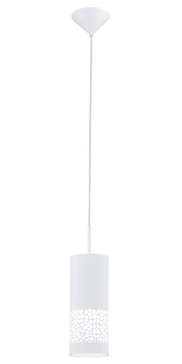 1 LT Mini Pendant With White Finish 100W A19 Bulb
