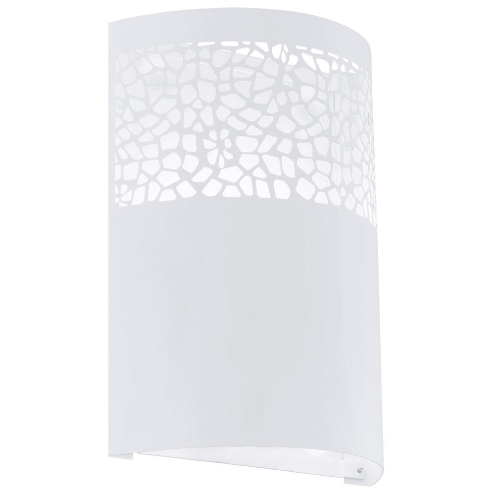 1 LT Wall Light With White Finish 60W