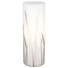 Eglo 92743A - 1x60W Table Lamp w/ Chrome Finish & White & Chrome Décor