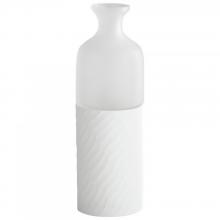 Cyan Designs 07368 - Sereno Vase|Clear& White