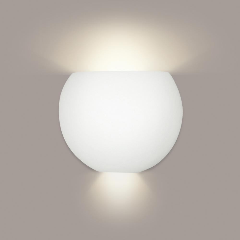Curacoa Wall Sconce: Bisque