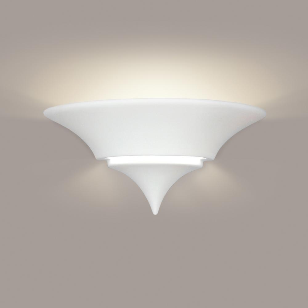 Atlantis Wall Sconce: Bisque