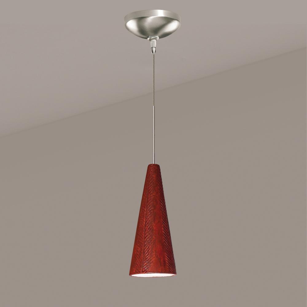 Fossil Low Voltage Mini Pendant Red Rock (12V Dimmable MR16 LED (Bulb included))